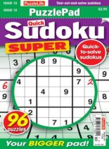 PuzzleLife PuzzlePad Sudoku Super – 16 June 2022