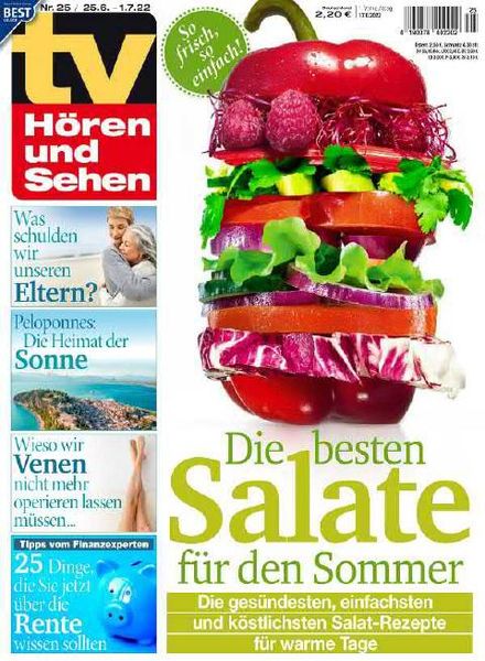 TV Horen und Sehen – 17 Juni 2022
