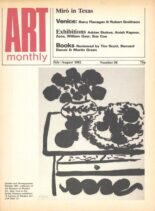 Art Monthly – July-August 1982