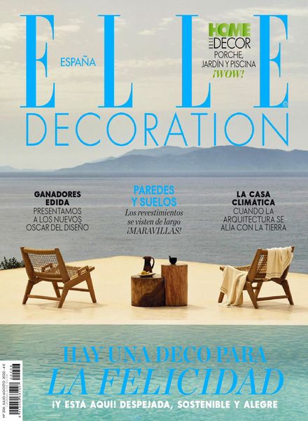 Elle Decoration Espana – julio 2022
