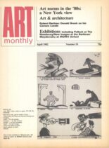 Art Monthly – April 1982