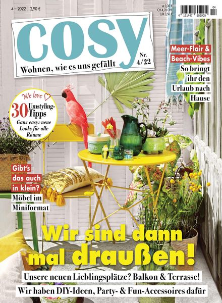 Cosy – Juli 2022