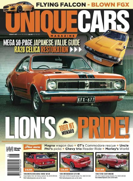 Unique Cars Australia – June 2022
