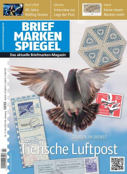 Briefmarken Spiegel – Juli 2022