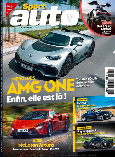 Sport Auto France – juillet 2022