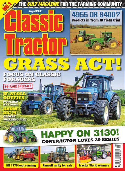 Classic Tractor – Issue 256 – August 2022