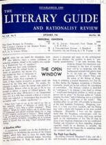 New Humanist – The Literary Guide September 1944