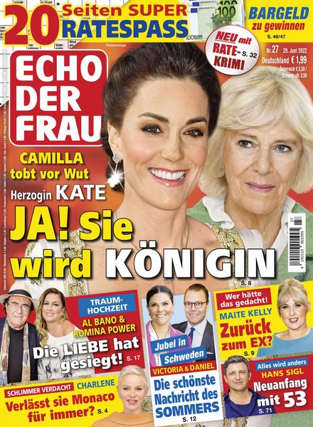 Echo der Frau – 29 Juni 2022