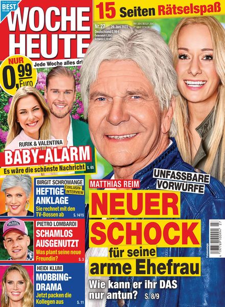 Woche Heute – 29 Juni 2022