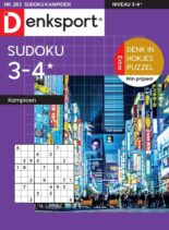 Denksport Sudoku 3-4 kampioen – 30 juni 2022