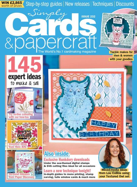 Simply Cards & Papercraft – Issue 232 – June 2022