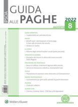 Guida alle paghe – Agosto 2022