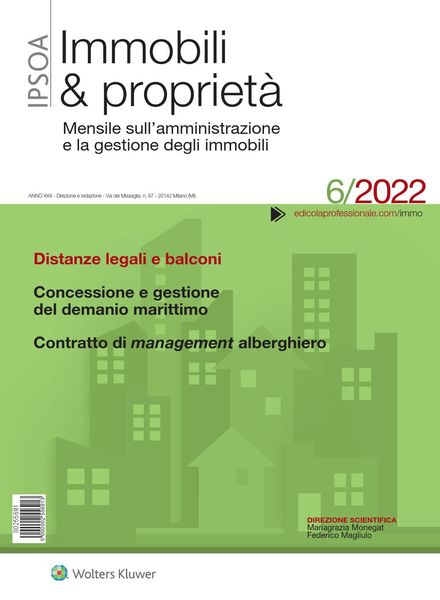 Immobili & proprieta – Giugno 2022