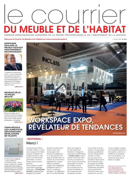 Le courrier du meuble et de l’habitat – 01 juillet 2022