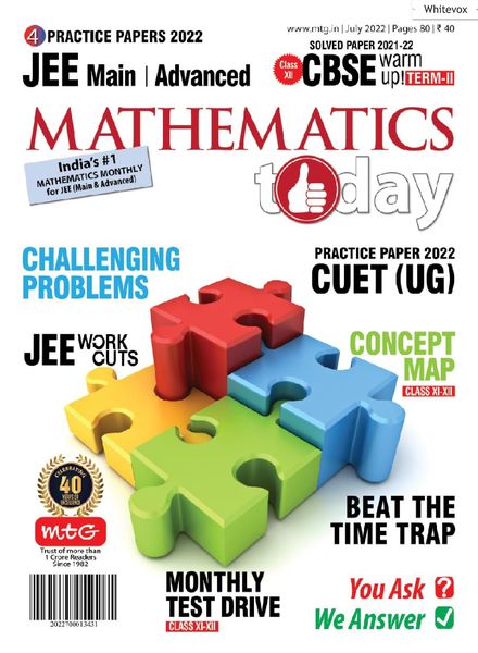 Mathematics Today – July 2022