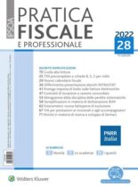 Pratica Fiscale e Professionale – 11 Luglio 2022