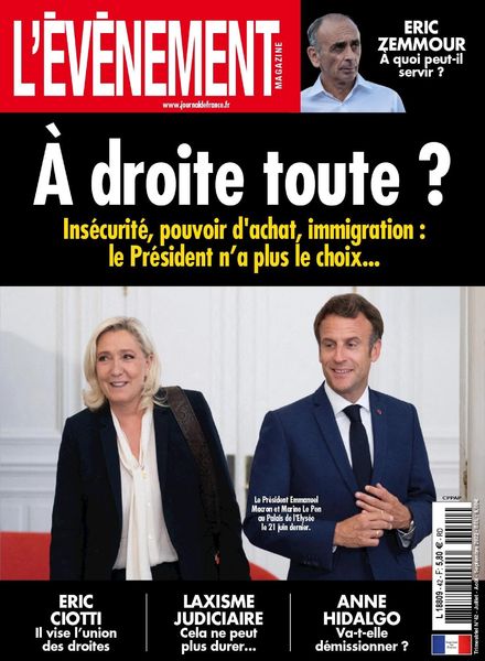 L’evenement magazine – juillet 2022