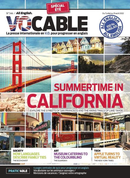 Vocable All English – 07 juillet 2022