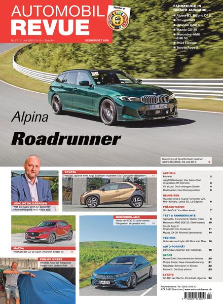 Automobil Revue – 07 Juli 2022