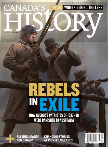 Canada’s History – August-September 2022