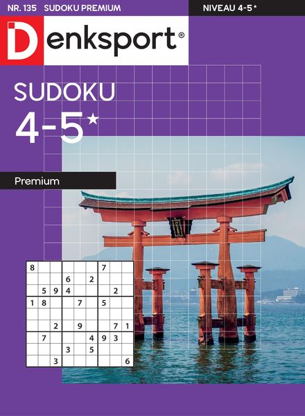 Denksport Sudoku 4-5 premium – 07 juli 2022