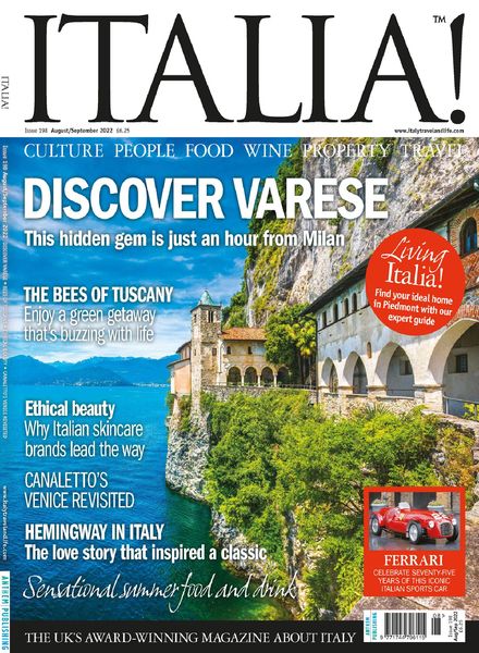 Italia! Magazine – August 2022