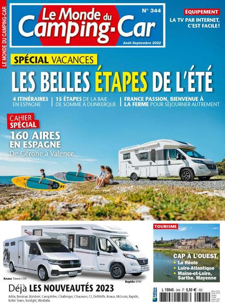 Le Monde du Camping-Car – aout-septembre 2022