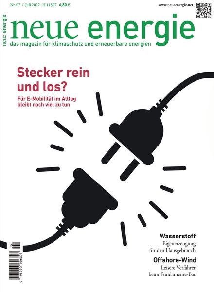neue energie – 07 Juli 2022