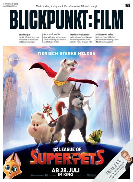 Blickpunkt Film – 11 Juli 2022
