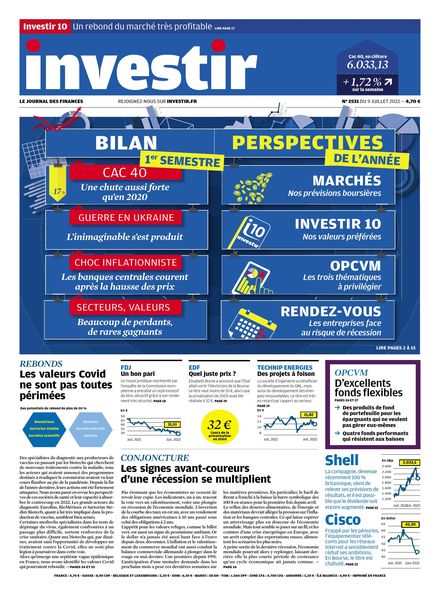 Investir – 9 Juillet 2022