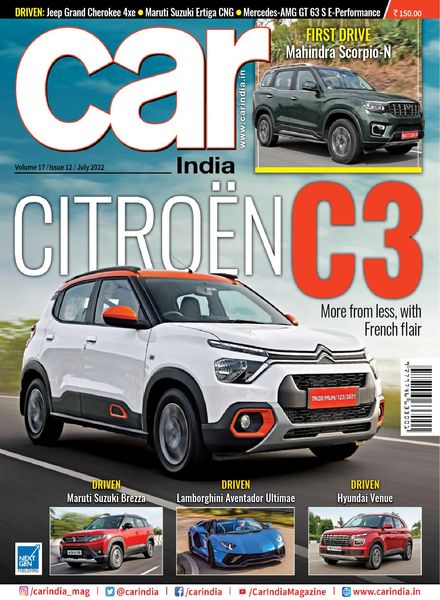 Car India – July 2022