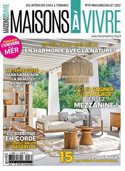 Maisons a Vivre – Mai-Juillet 2022