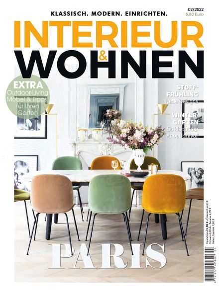 Interieur & Wohnen – April-Mai-Juni 2022