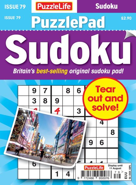 PuzzleLife PuzzlePad Sudoku – 14 July 2022