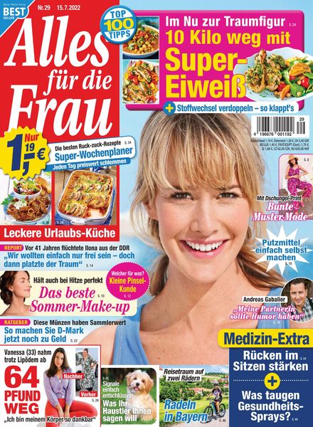 Alles fur die Frau – 15 Juli 2022