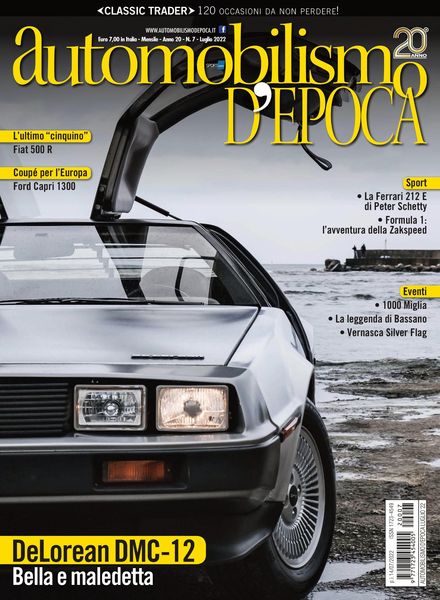 Automobilismo d’Epoca – luglio 2022