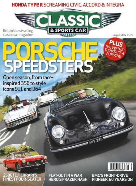 Classic & Sports Car UK – August 2022