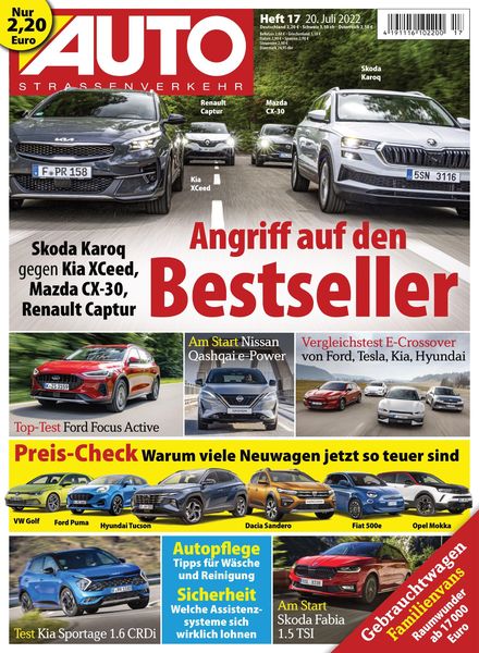 Auto Strassenverkehr – 19 Juli 2022