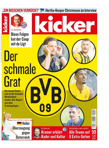 Kicker – 21 Juli 2022