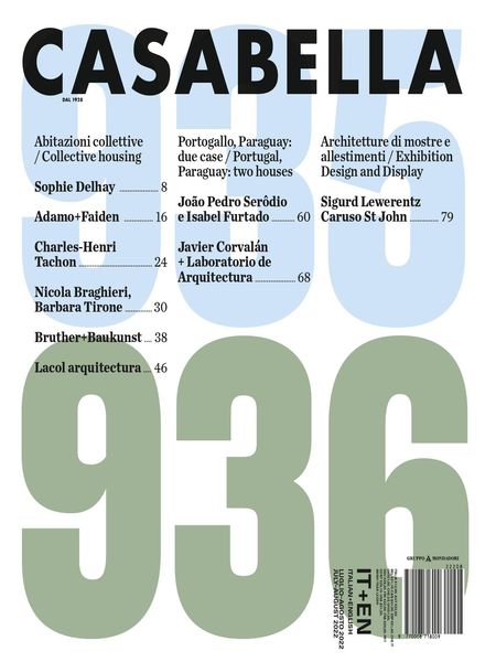 Casabella – Agosto 2022
