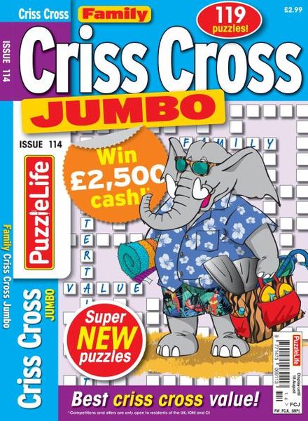 Family Criss Cross Jumbo – July 2022