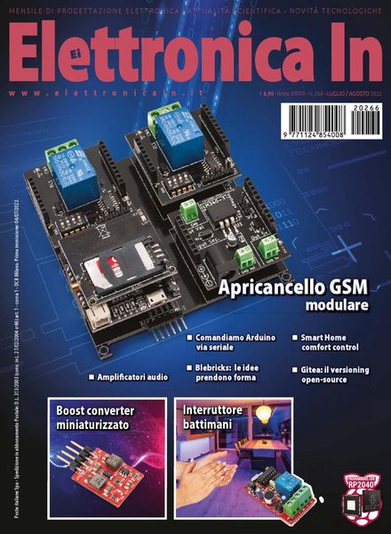Elettronica In – Luglio-Agosto 2022