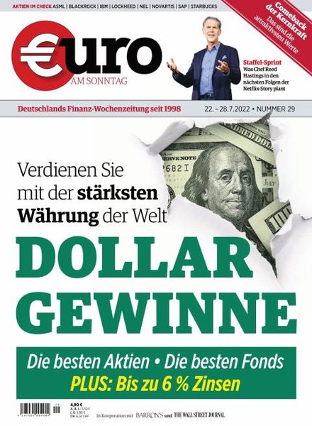 Euro am Sonntag – 22 Juli 2022