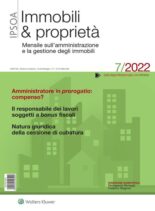 Immobili & proprieta – Luglio 2022