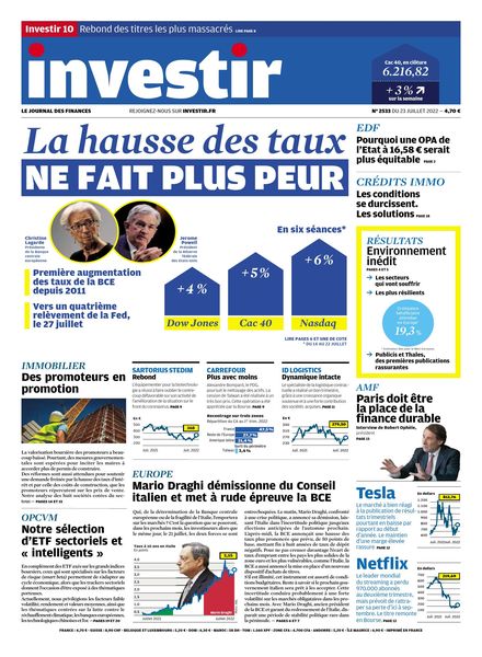 Investir – 23 Juillet 2022