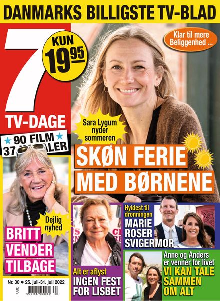 7 TV-Dage – 25 juli 2022