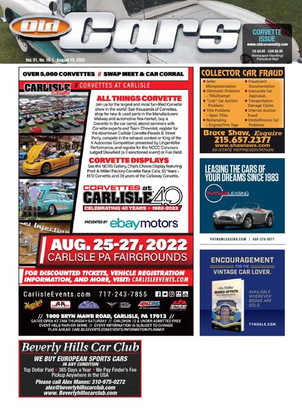 Old Cars Weekly – 15 August 2022