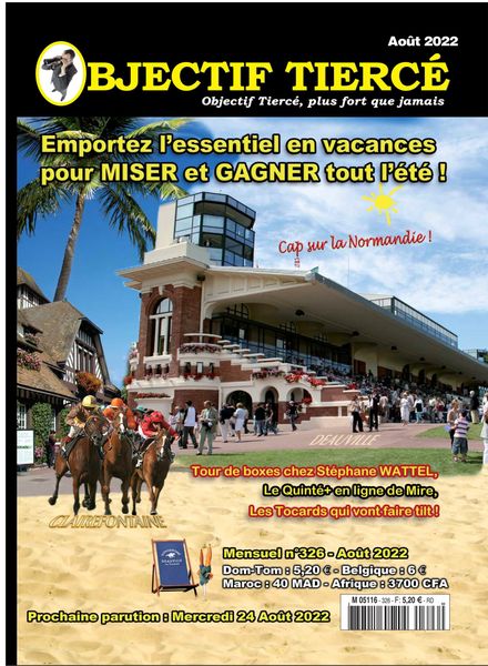 Objectif Tierce – Aout 2022
