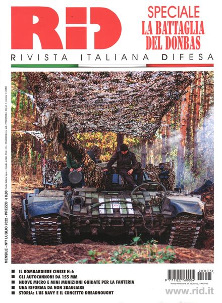 Rivista Italiana Difesa – Luglio 2022