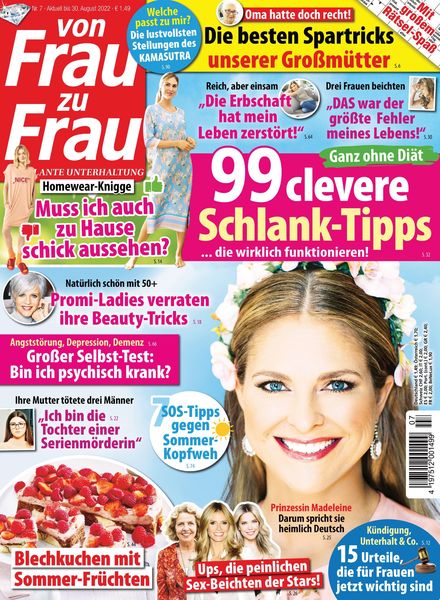 von Frau zu Frau – Juli 2022
